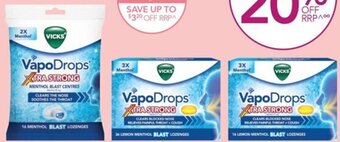 Terry White Vicks Selected Range offer