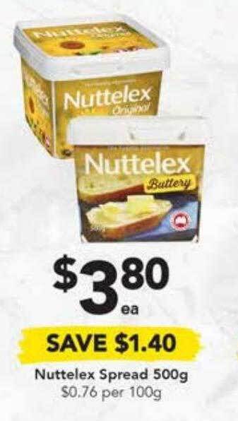 Drakes Nuttelex spread 500g offer