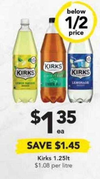 Drakes Kirks 1.25lt offer