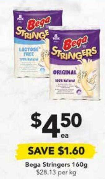 Drakes Bega stringers 160g offer