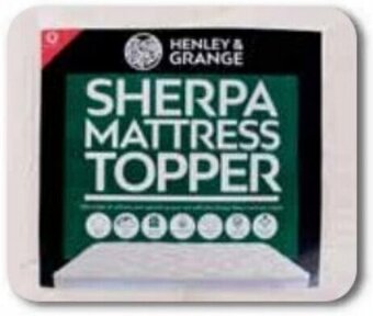 Sherpa Mattress Topper Queen