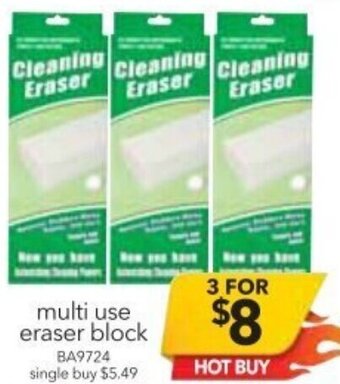 Cheap as Chips Multi Use Eraser Block offer
