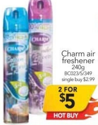 Charm Air Freshener 240g