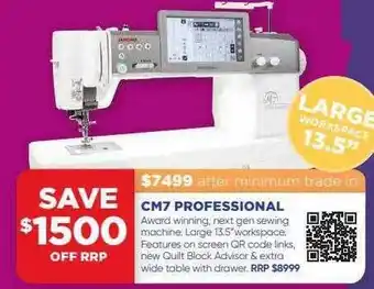 Cm7 professional