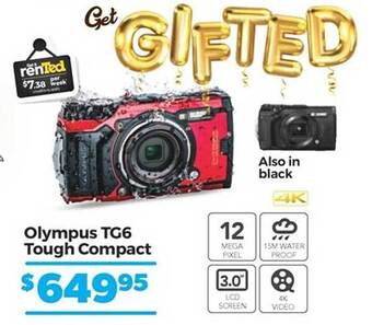 Teds Cameras Olympus tg6 tough compact offer