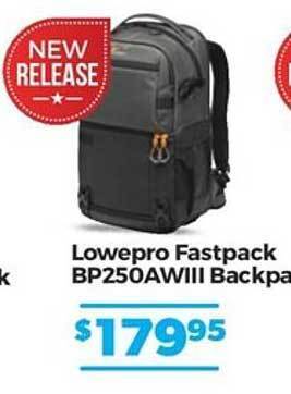 Teds Cameras Lowepro fastpack bp250awiii backpack offer