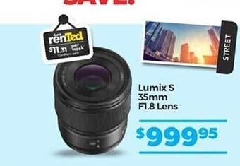 Teds Cameras Lumix s 35mm f1.8 lens offer