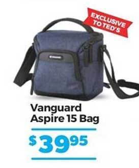 Teds Cameras Vanguard aspire 15 bag offer