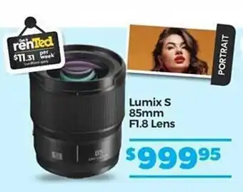 Teds Cameras Lumix s 85mm f1.8 lens offer