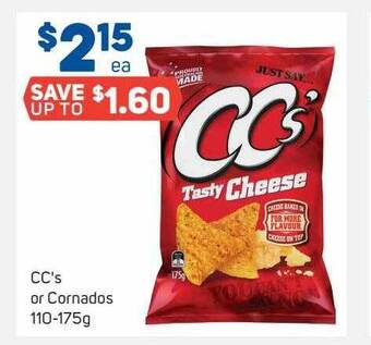 Foodland Cc's or cornados offer