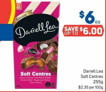 Foodland Darrell lea soft centres offer