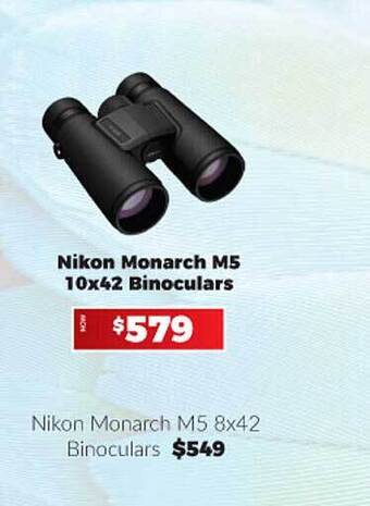 Camera House Nikon monarch m5 10x42 binoculars offer
