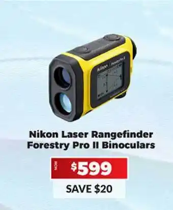 Camera House Nikon laser rangefinder forestry pro ii binoculars offer