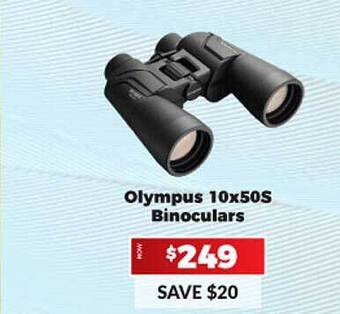 Olympus 10x50s binoculars