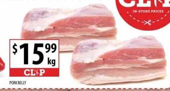 Supabarn Pork belly offer