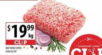 Supabarn Beef mince extra lean 5% fat offer
