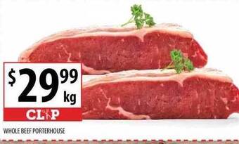 Supabarn Whole beef porterhouse offer