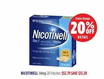 Nicotinell pacthes