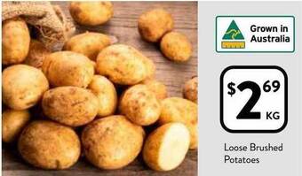 Foodworks Loose brushed potatoes offer