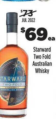 Liquorland Starward two fold australian whisky offer