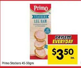 Spar Primo stackers offer