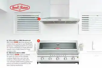 122cm alfresco bbq rangehood brc214sa 7000 series built-in bbq beef eater