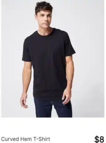 Target Curved Hem T-Shirt offer