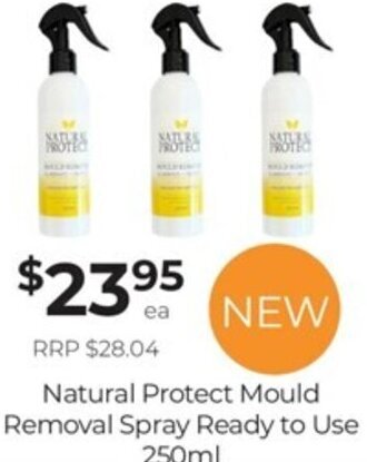 Natural Protect Mould Removal Spray Ready To Use 250ml
