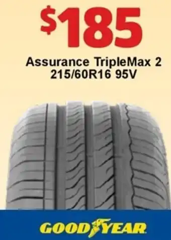 Jax Tyres Good Year Assurance TripleMax 2 215/60R16 95V offer