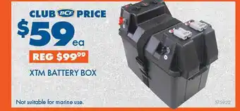 BCF Xtm battery box offer