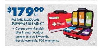 BCF Fastaid modular survival first aid kit offer