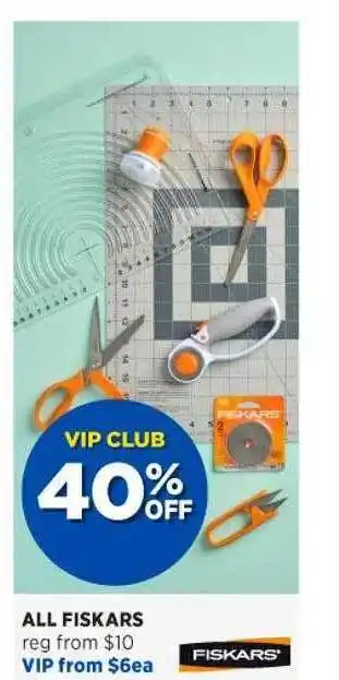 Spotlight All fiskars offer