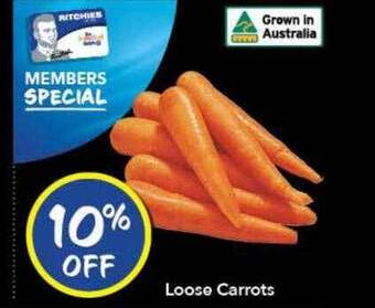 Ritchies Loose carrots offer