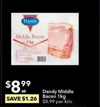Ritchies Dandy middle bacon offer