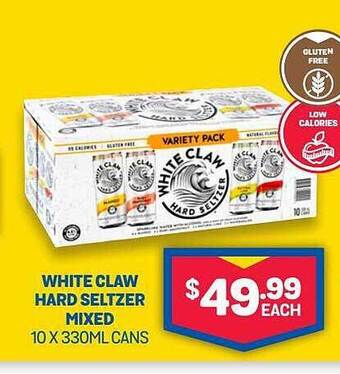 Bottlemart White claw hard seltzer mixed offer