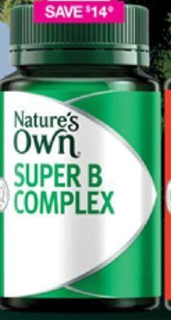 Priceline Nature's Own Super B Complex offer