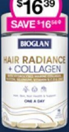 Priceline Bioglan Hair, Skin & Nail Support offer