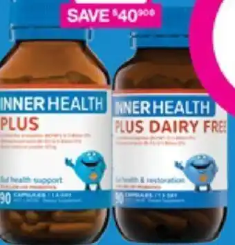 Priceline Inner Health Plus/Inner Health Plus Dairy Free offer