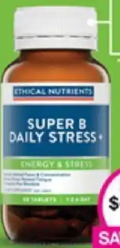Priceline Inner Health Super B Daily Stress+ offer