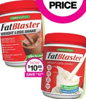 Priceline FatBlaster Weight Loss Shake offer