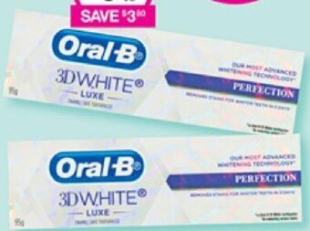Priceline Oral-B Selected Toothpaste Products offer