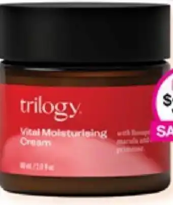 Priceline Trilogy Skincare Range offer
