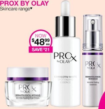 Priceline Prox By Olay Skincare Range offer