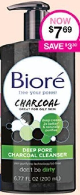 Priceline Bioré Skincare Range offer