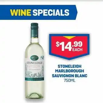 Bottlemart Stoneleigh marlborough sauvignon blanc 750 ml offer