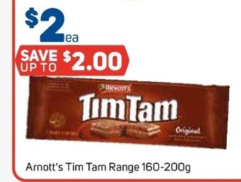 Foodland Arnott's Tim Tam Range 160-200g offer