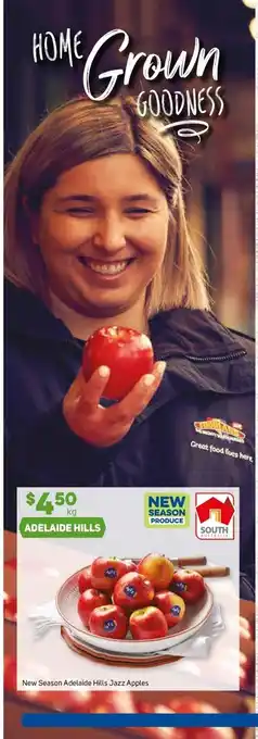 Foodland New Season Adelaide Hills Jazz Apples offer