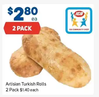 Artisian Turkish Rolls 2 Pack