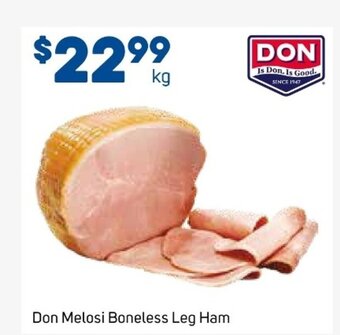 Foodland Don Melosi Boneless Leg Ham offer