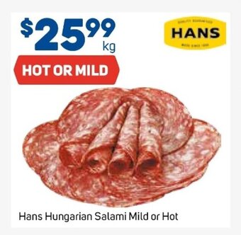 Foodland Hans Hungarian Salami Mild or Hot offer
